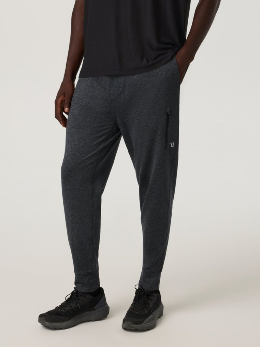 Vuori Men S Sunday Performance Jogger Pant Charcoal Heather Gray Athletic Active